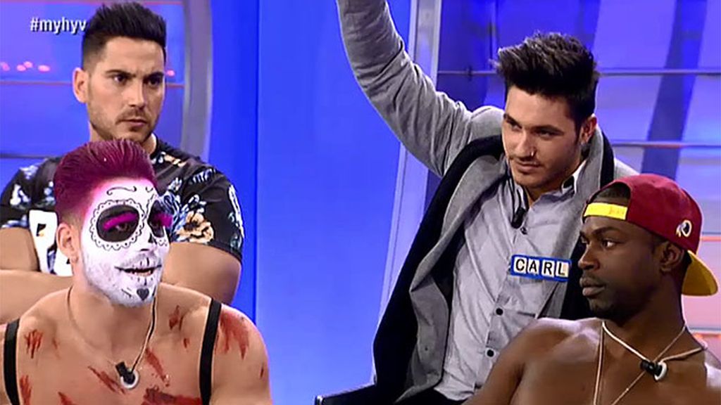 Alejandro, muy enfadado con Steisy por no elegirle ganador del reto de luchadores