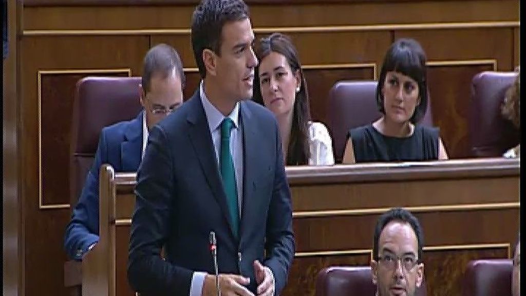 Sánchez, cara a cara con Rajoy: "Vamos a defender los intereses de los ciudadanos"