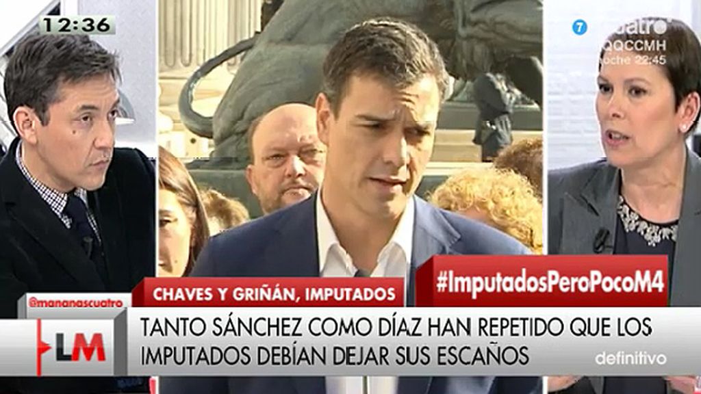 Uxúe Barcos: “Griñán y Chaves le deben a PSOE dejarlo libre de esta situación”