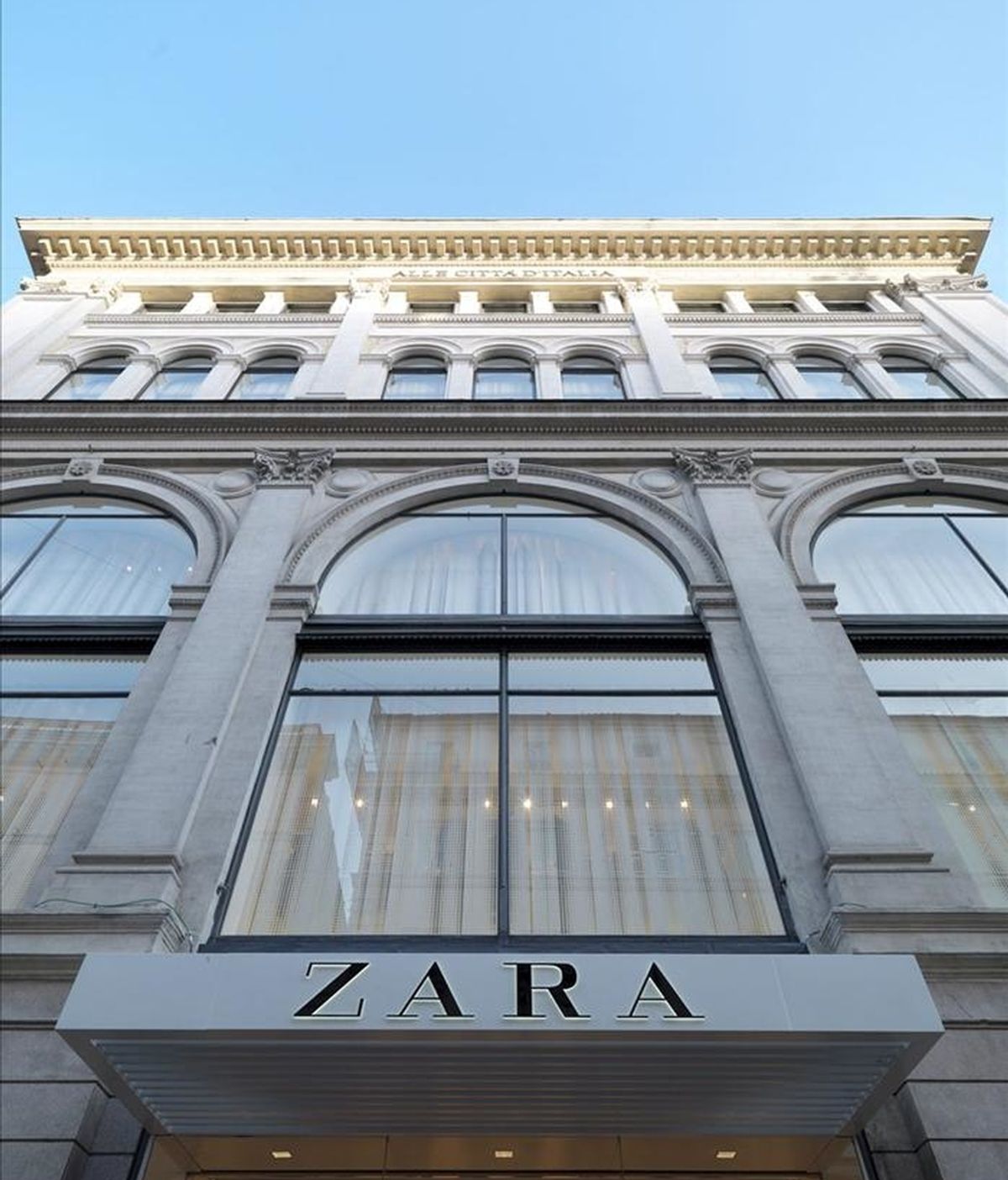 Fotografía facilitada por Inditex que muestra una tienda de Zara. EFE/Archivo