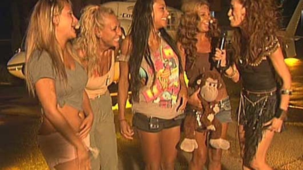 Las supervivientes llegan a Telecinco