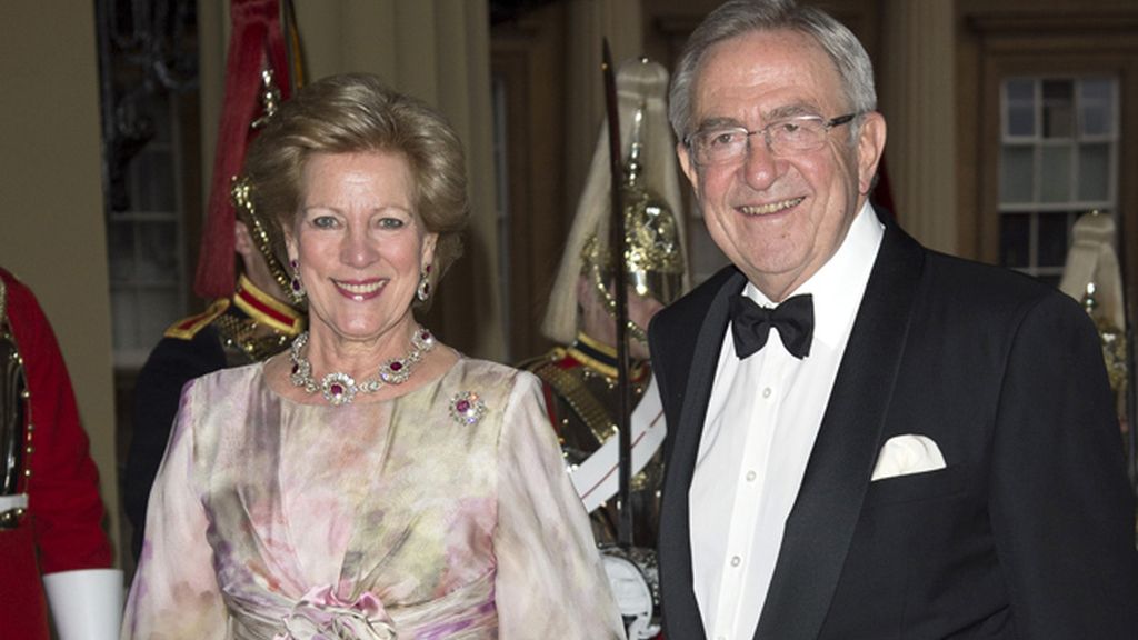 Ana María y Constantino de Grecia