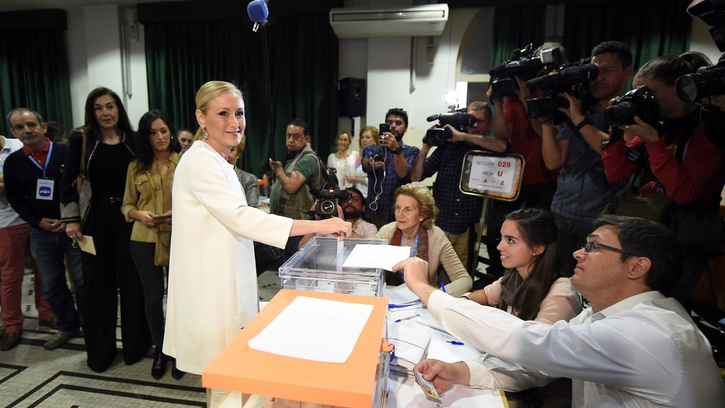 Cifuentes desea una jornada electoral "sin incidentes"