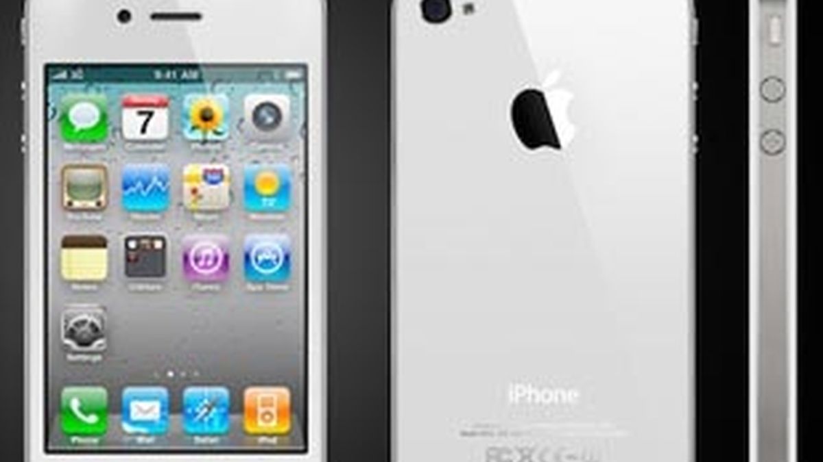 Iphone 4 blanco, el último modelo lanzado por Apple.