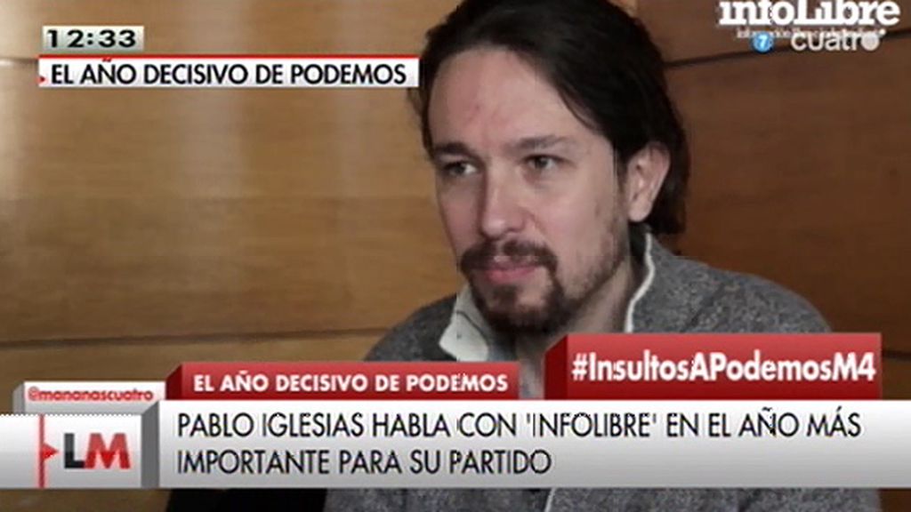 Pablo Iglesias, sobre Rafael Hernando: “Parece que hubiéramos elegido nosotros al portavoz del PP”