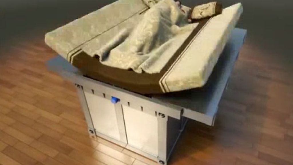 Llega al mercado la cama antiterremoto para no morir aplastado