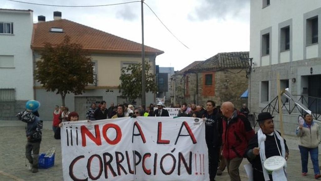 Collado Villalba se levanta contra la corrupción política