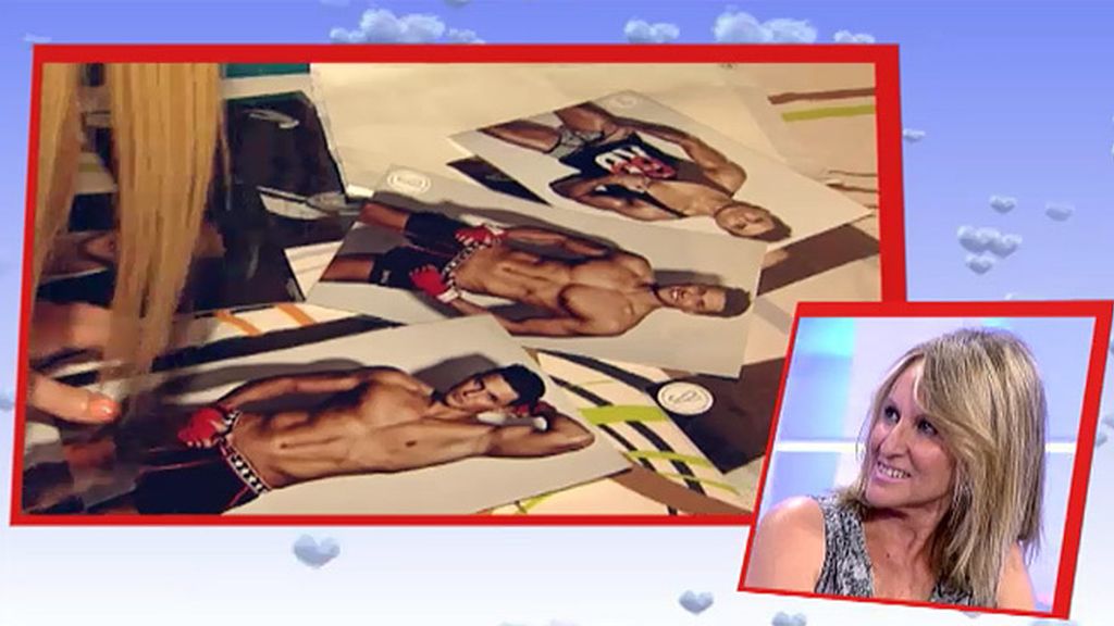 Ainhoa congenia con la madre de Víctor