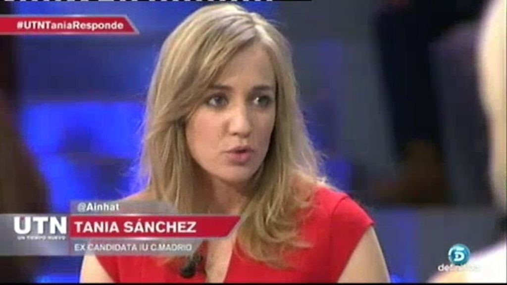 Tania Sánchez: "No me van a imputar porque sé que no hay caso"