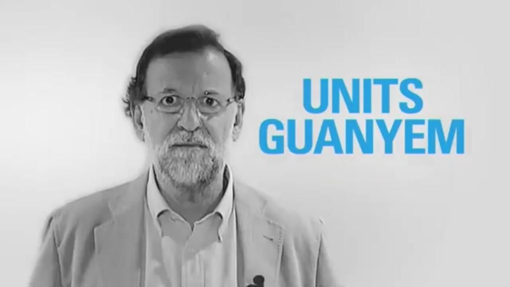 Mariano Rajoy: "Perquè units guayem"
