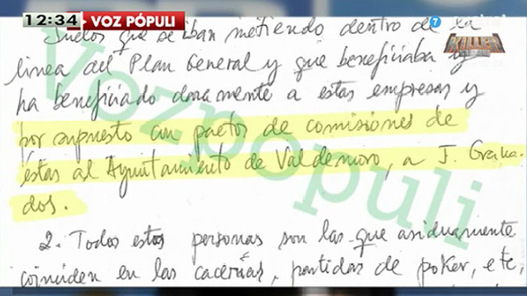 Aguirre ignoró en 2008 un informe en el que se denunciaba la trama de Granados, según publica Vozpopuli.com