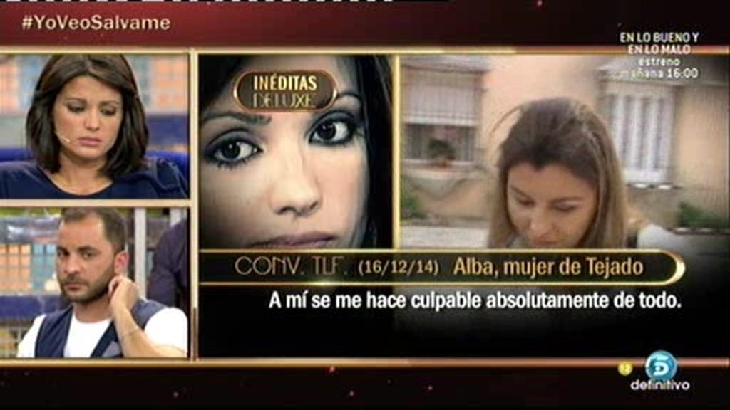 Alba: "La familia de Antonio jamás me ha hecho sentir a gusto, no me han respetado"