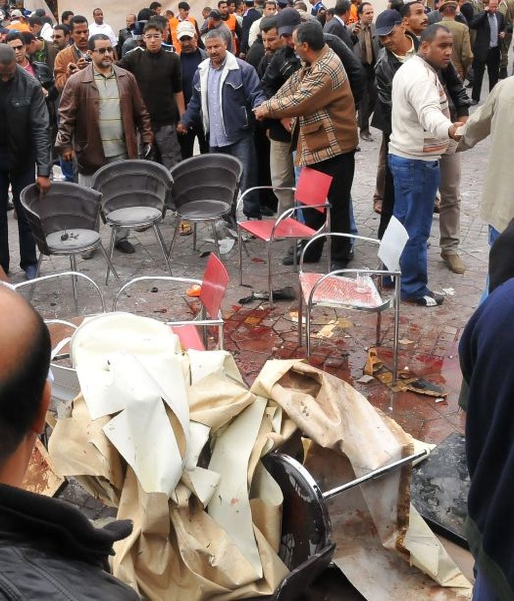 Explosión "criminal" en Marrakesh