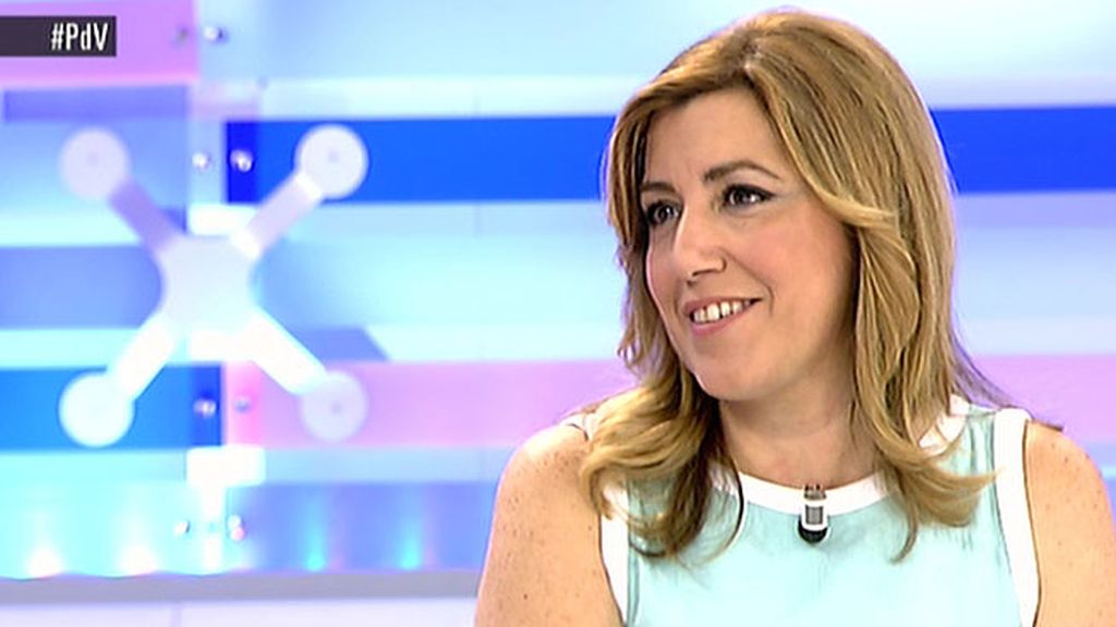 Susana Díaz: "He puesto a disposición de Pedro Sánchez la federación andaluza pero no le he exigido nada"