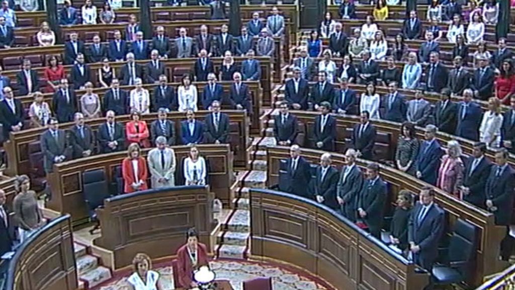 Minuto de silencio en el Congreso por el fallecimiento de Txiki Benegas