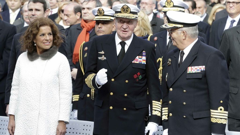 El rey Juan Carlos reaparece en honor a Blas de Lezo