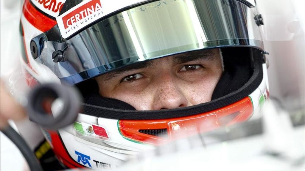 El piloto mexicano Sergio Perez (Sauber). EFE/Archivo El piloto mexicano Sergio Perez (Sauber). EFE/Archivo
