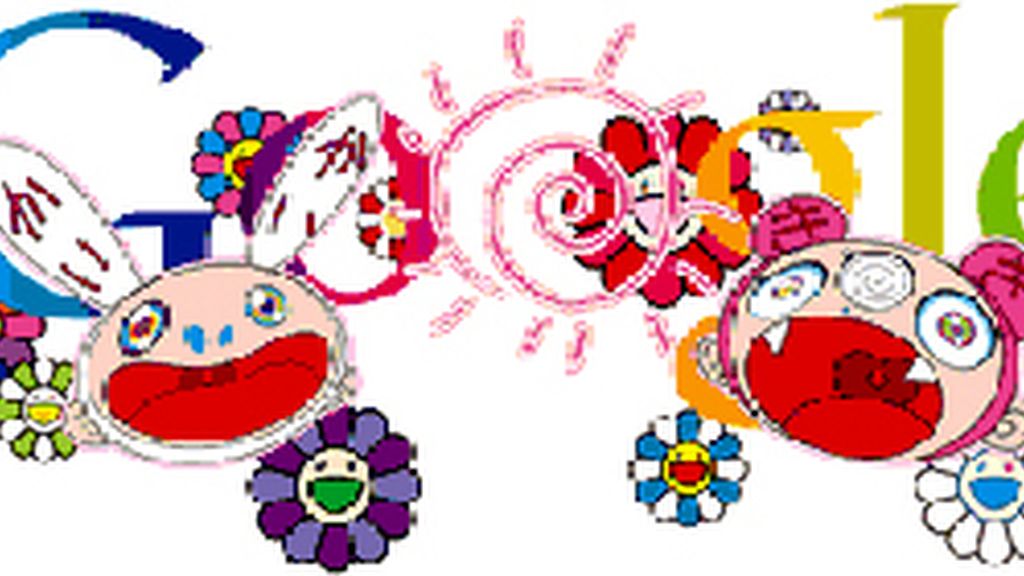 El doodle diseñado por el artista japonés Takashi Murakami para celebrar la llegada del verano. El doodle diseñado por el artista japonés Takashi Murakami para celebrar la llegada del verano.