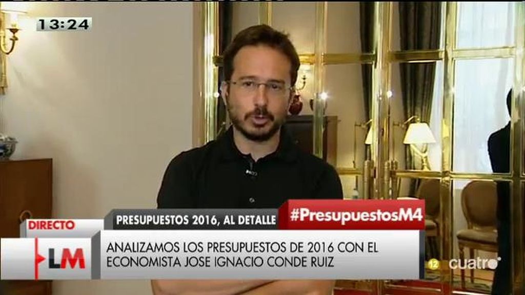 José Ignacio Conde Ruiz: “Estos presupuestos son puramente electorales”
