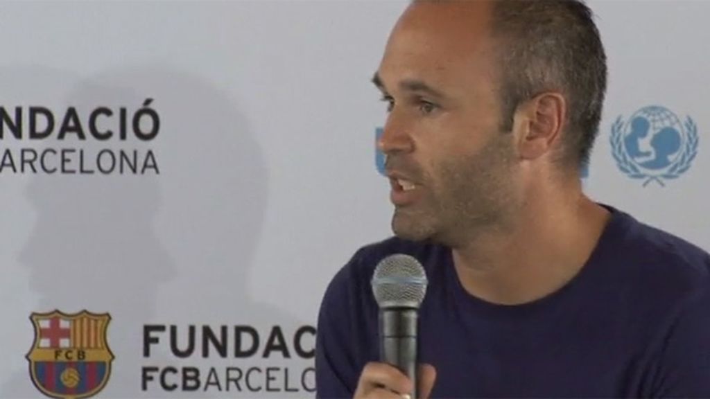 Iniesta: “Cuando haces lo que más te gusta no hay cosas negativas”