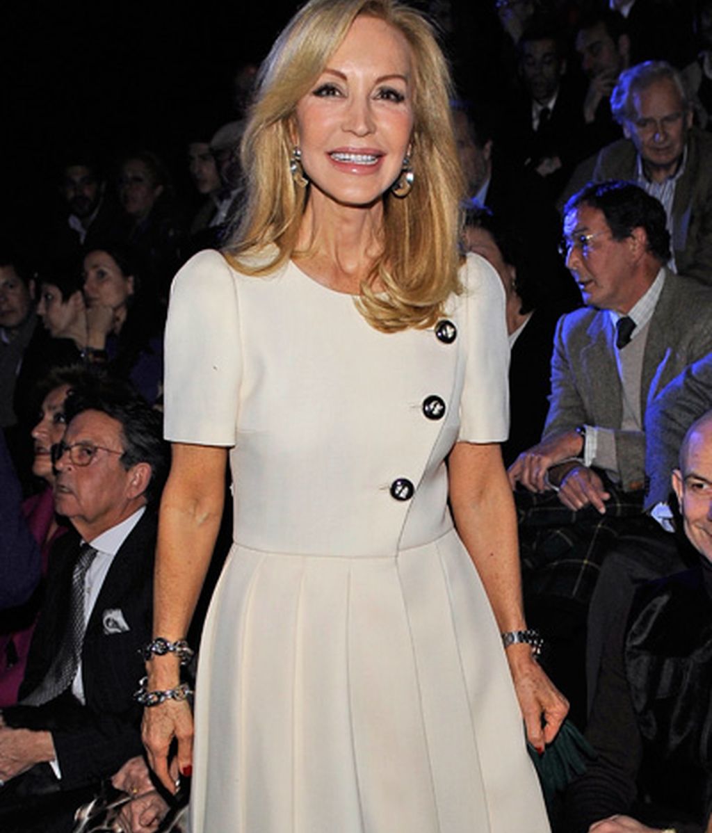 Los famosos también 'desfilan' por Cibeles