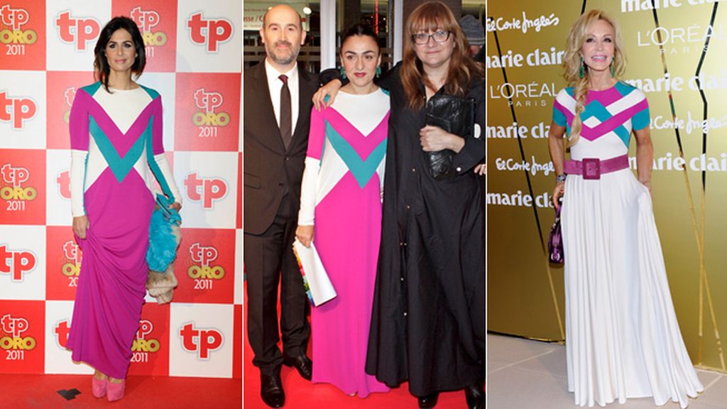 El vestido simétrico de David Delfín que cautiva a las famosas españolas