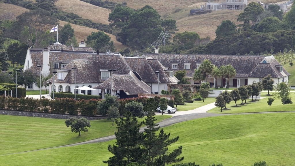 La mansión de Kim Dotcom