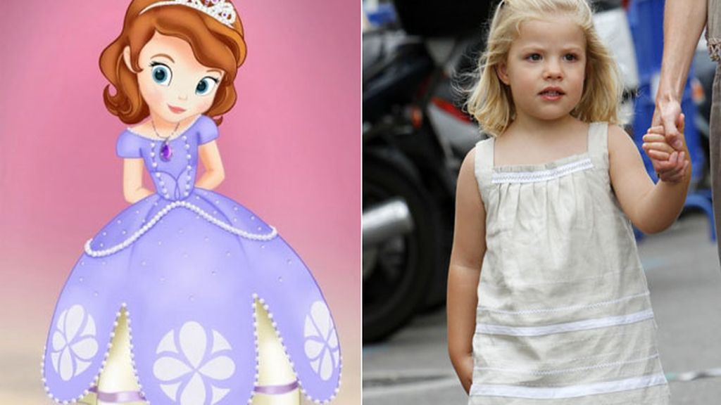 La Infanta Sofía, ¿inspiración para Disney? La Infanta Sofía, ¿inspiración para Disney?