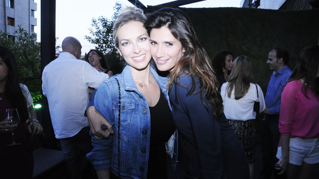 Kira Miró y Elia Galera, que se encuentra en pleno rodaje de "El Príncipe"