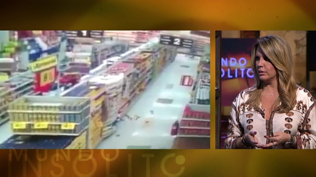 Mundo Insólito: Cámaras de seguridad captan fenómenos poltergeist en un supermercado