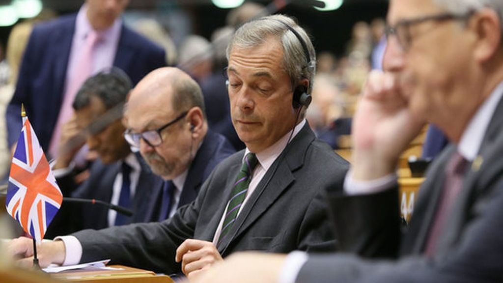 Bronca en el Parlamento Europeo por el 'brexit'