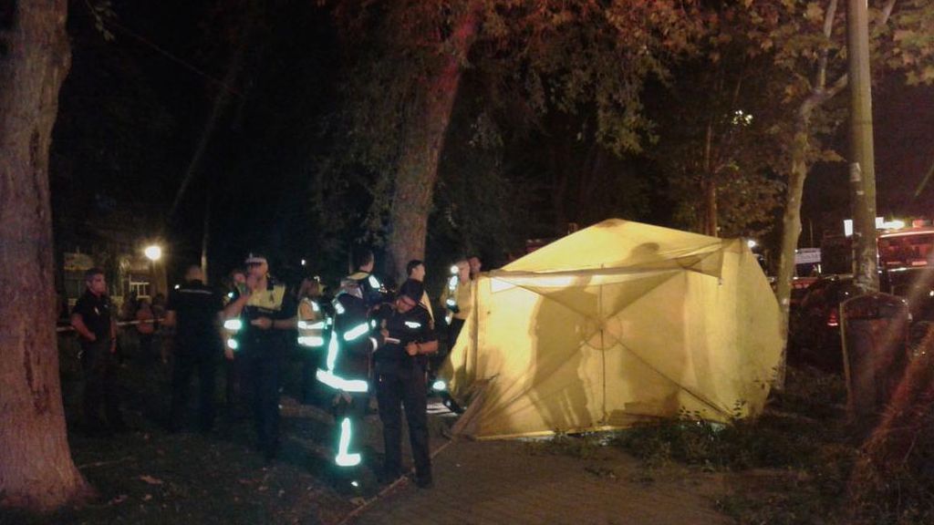 Segunda víctima mortal por la caída de un árbol en Madrid