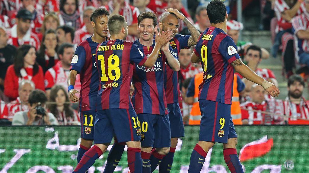 Messi hace doblete en la final de Copa del Rey con otro golazo (0-3)