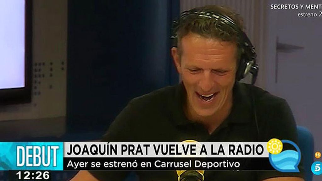 Joaquín Prat regresa a la radio