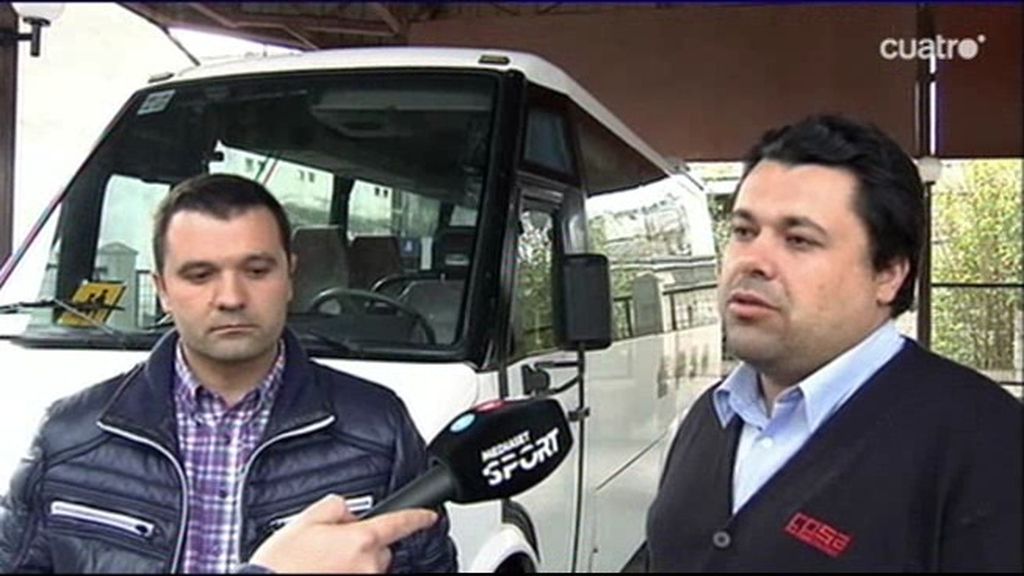 Los conductores de Riazor Blues: “El viaje a Madrid fue tranquilo. No tuvimos problemas”