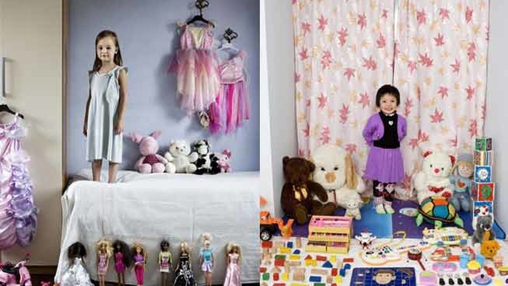 Los peques y sus juguetes definen el mundo