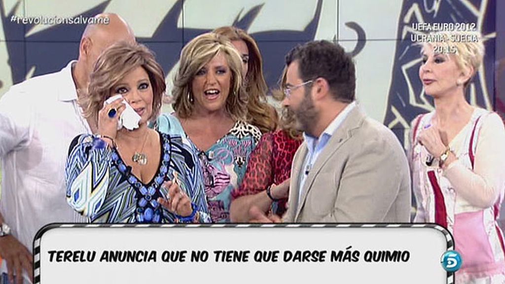 La colaboradora lo comunica entre lágrimas