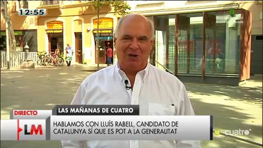 Lluís Rabell: “El anticatalanismo vende según los cálculos del PP”