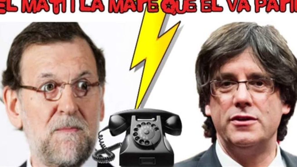 Un falso Puigdemont consigue hablar por teléfono con Rajoy, en directo