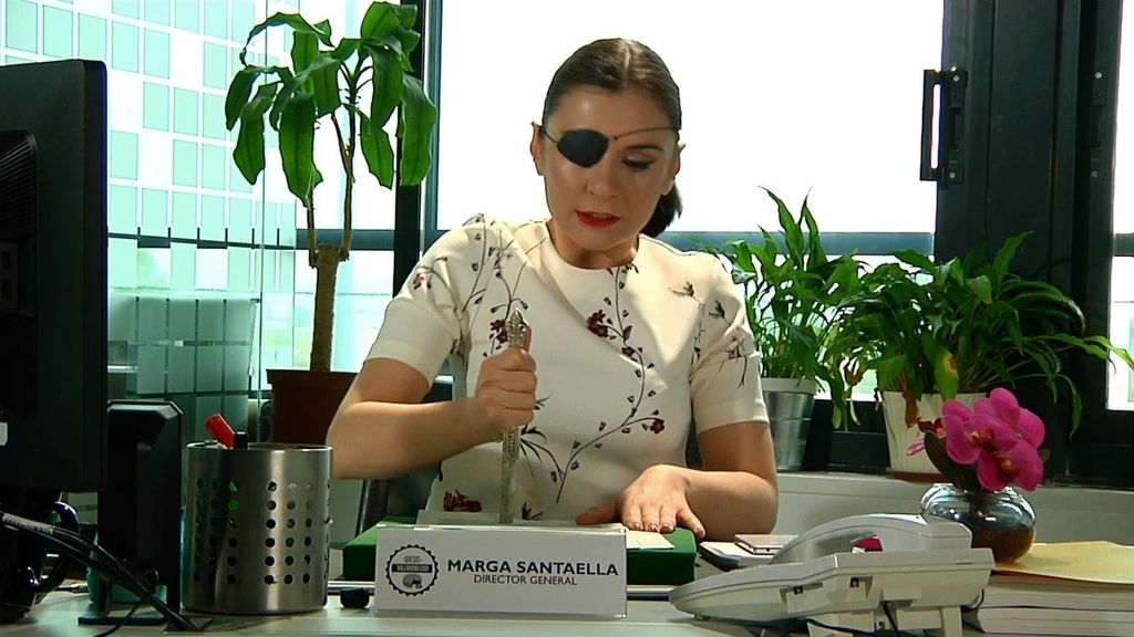 Margarita, una pirata de los negocios, es la encargada de dirigir el ‘Anclados’