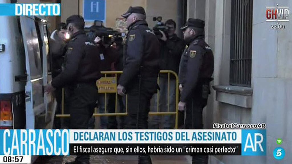 Hoy declara el policía jubilado que vio como Montserrat disparaba contra Carrasco