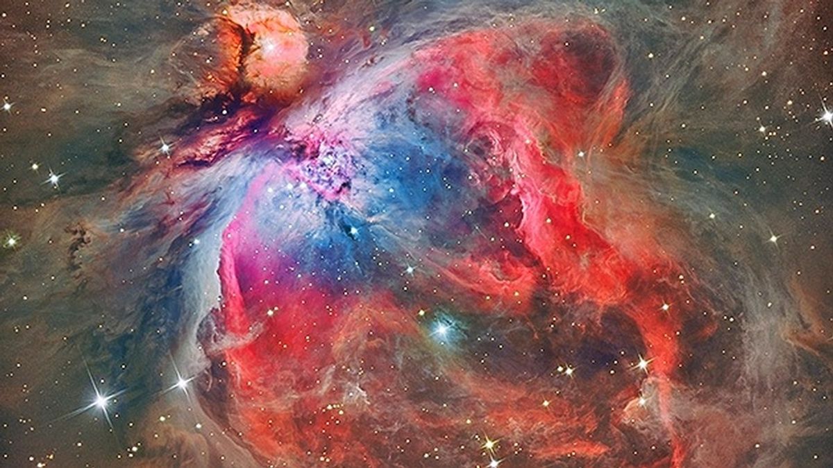 La nebulosa Orion, más colorida que nunca