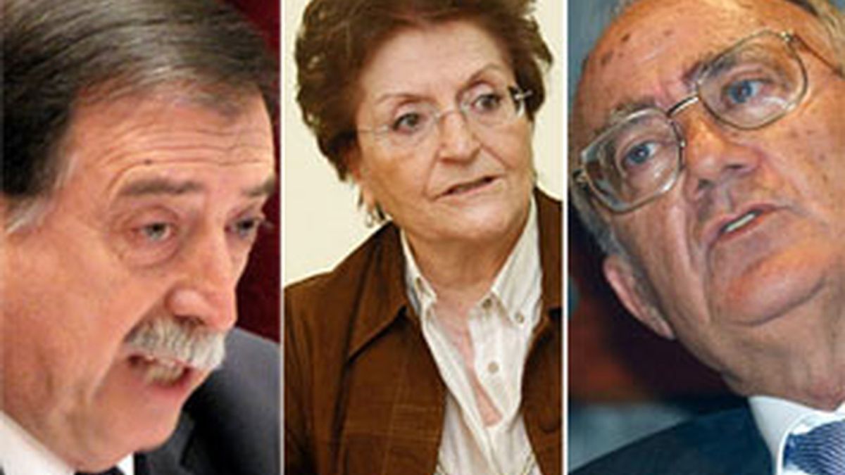 Eugeni Gay Montalbo, Elisa Pérez y Javier Delgado. Vídeo: Informativos Telecinco.
