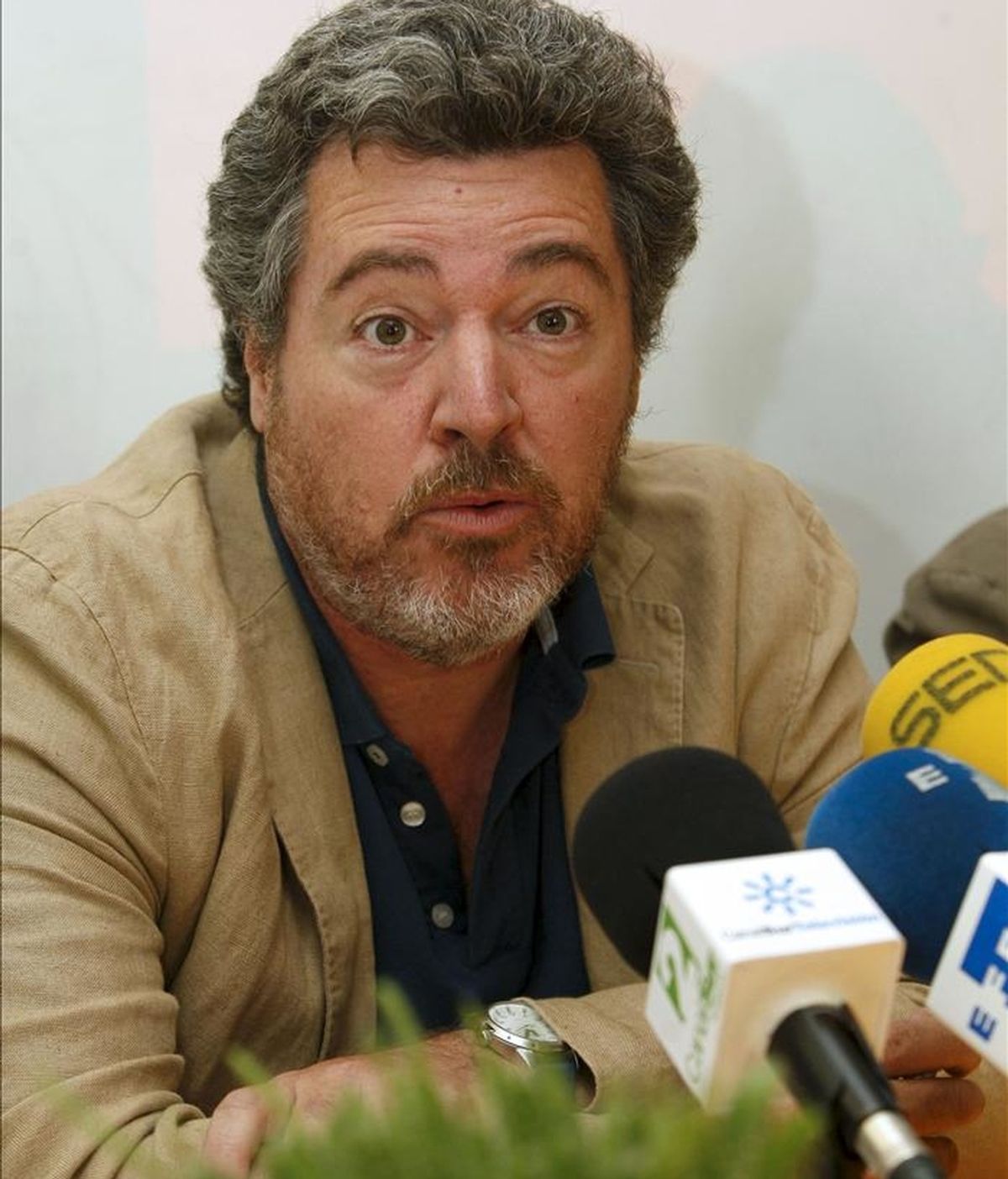 Juan López de Uralde, principal impulsor de la plataforma política Equo. EFE/Archivo