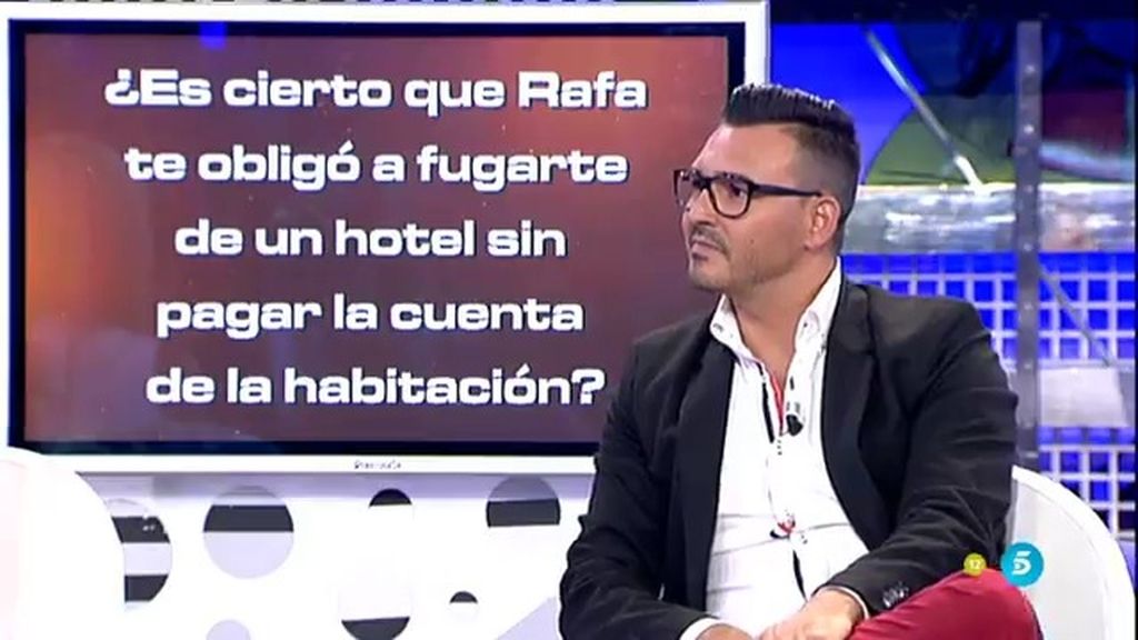 Pablo, sobre Rafa Mateo: "Me hizo fugarme a toda prisa de un hotel por no pagarlo"