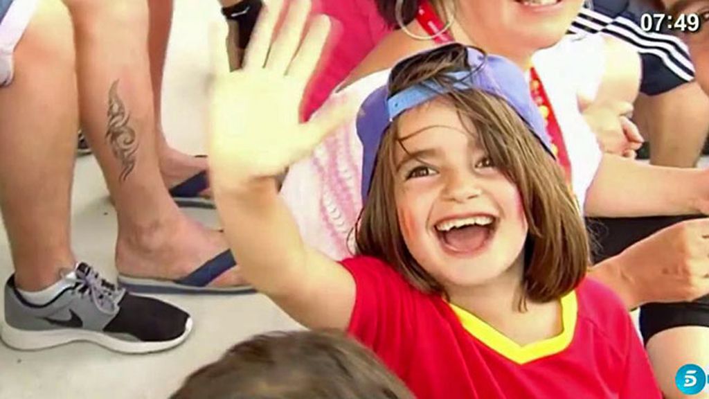 Los niños franceses ven los entrenamientos de La Roja pero… tienen claro con quién van