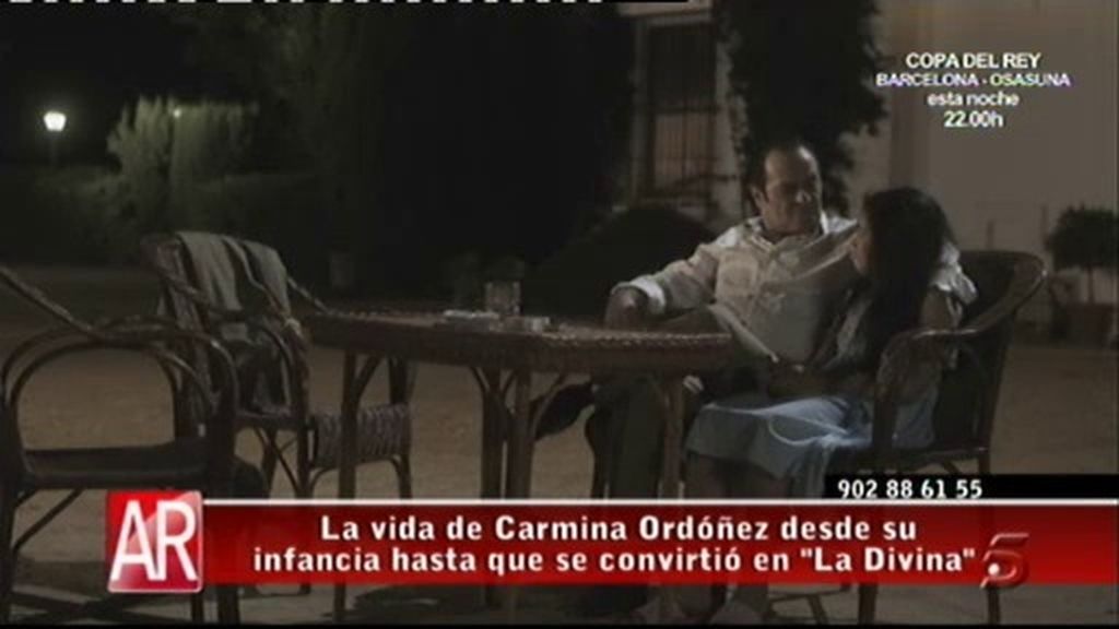 Narra la vida de Carmen desde su niñez hasta convertirse en 'La Divina'