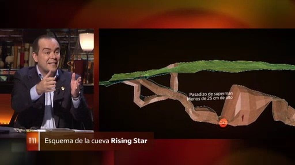 Javier Sierra, sobre la cueva Rising Star: "Es imposible recorrer a oscuras la cueva"