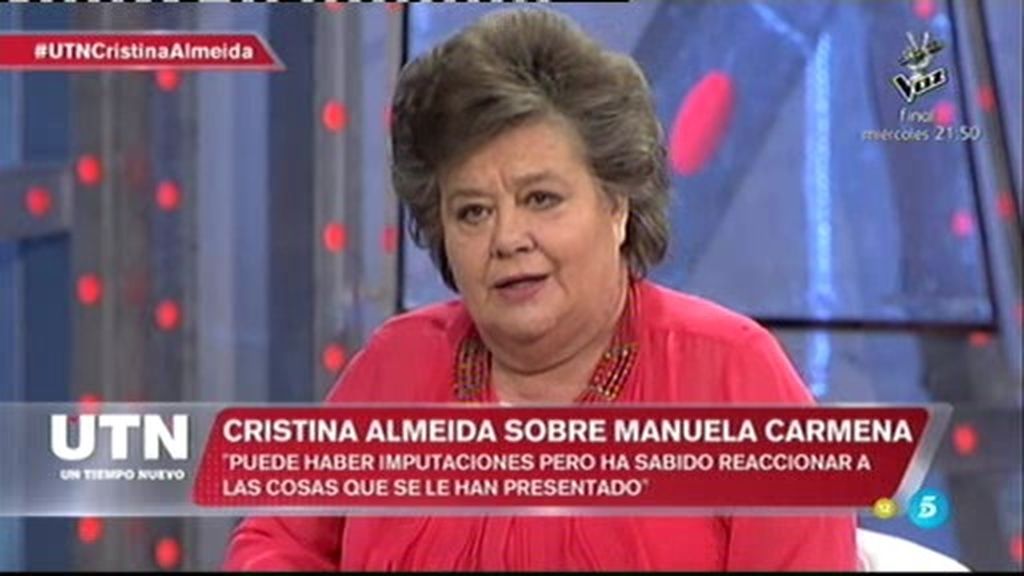 Cristina Almeida, sobre el PP: "Han perdido el Gobierno y han perdido los papeles"