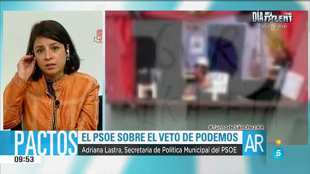 Adriana Lastra, del PSOE: "Celia Mayer tendría que valorar si dimite"
